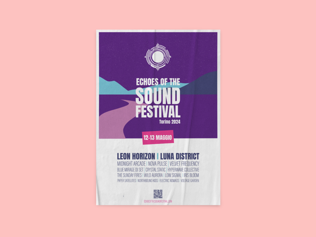 Poster Echoes Of The Sound Festival
